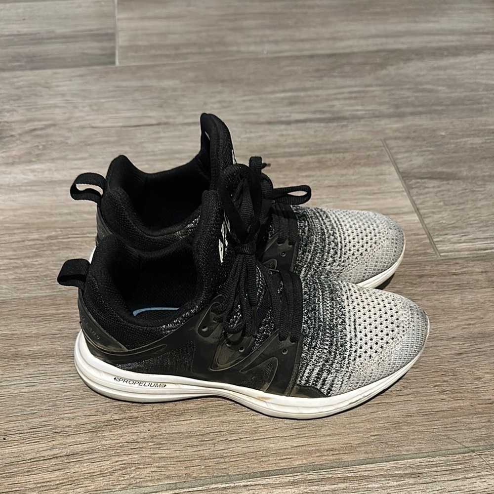 Black and Gray APL Athletic Sneakers
